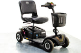 TGA Zest Plus Used Mobility Scooter Small Transportable Travel Pneumatic Tyres Deep Purple